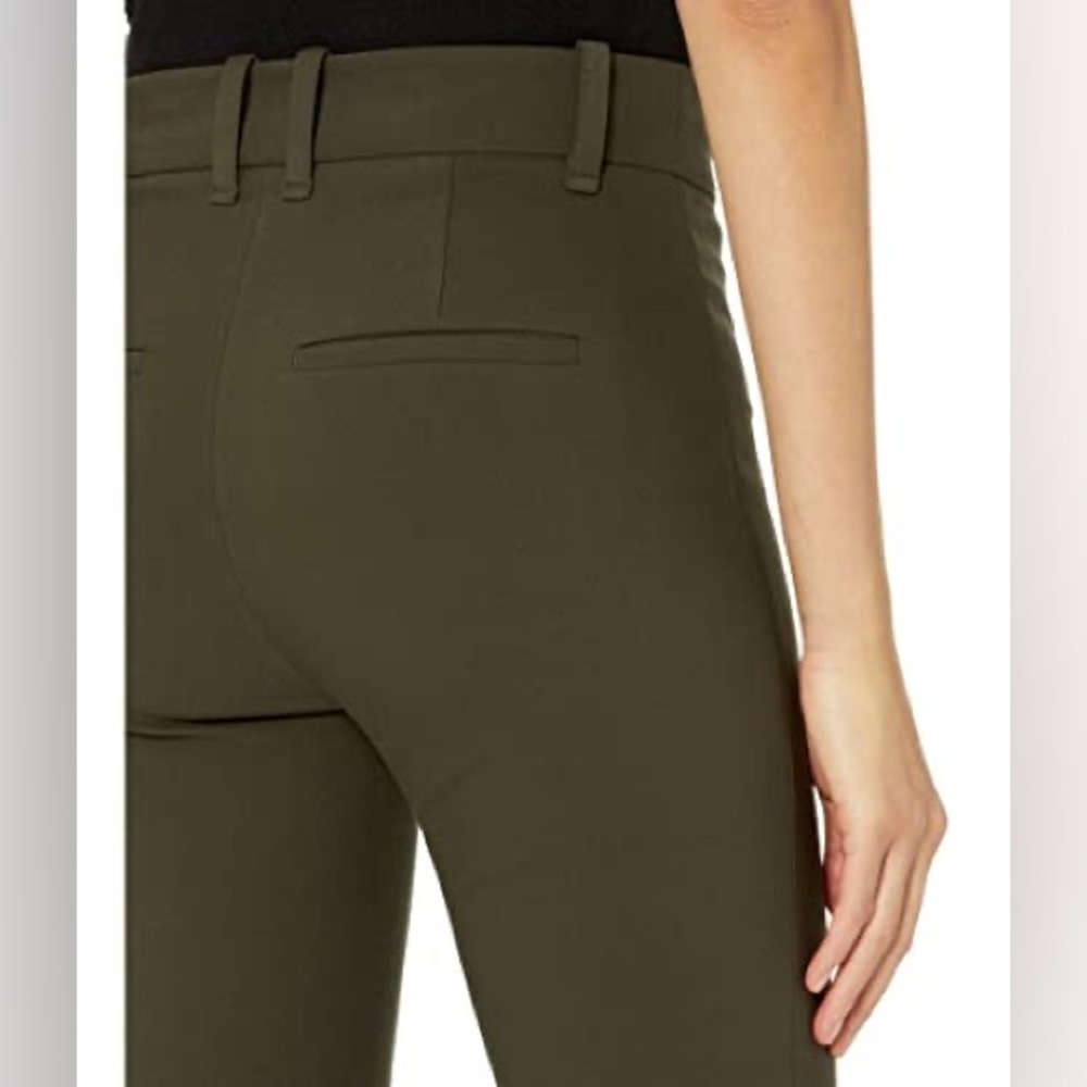 NWT Vince Women's High Waist Cigarette Pant Dark Pine Size 6 - Picture 3 of 11